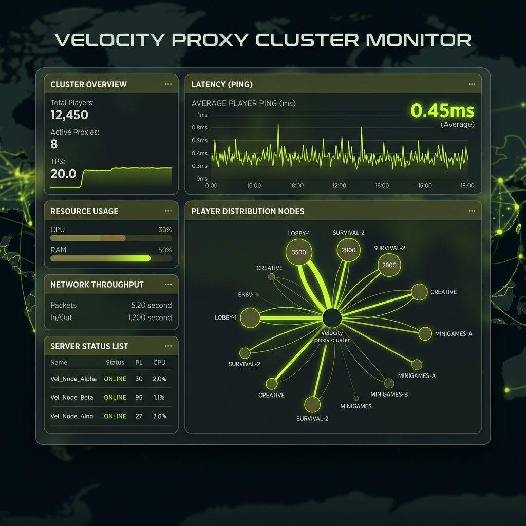 Titanium Velocity Proxy Network Showcase