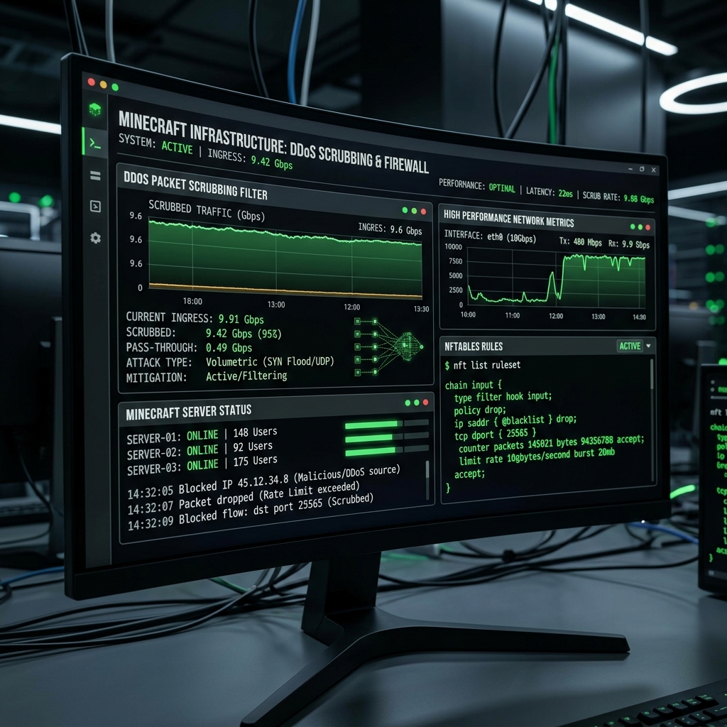 10Gbps Packet Scrubbing Filter